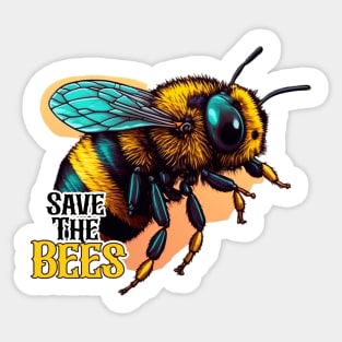 Save The Bees | Save The Planet Sticker